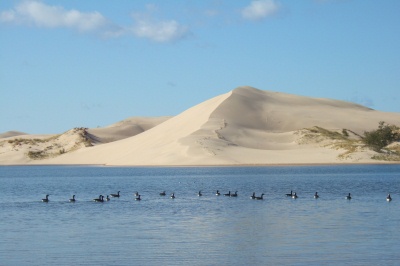 Silver Lake sand dunes